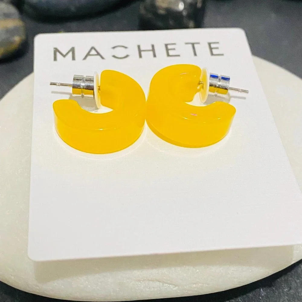 Yellow Earrings - Picture 5 of 7